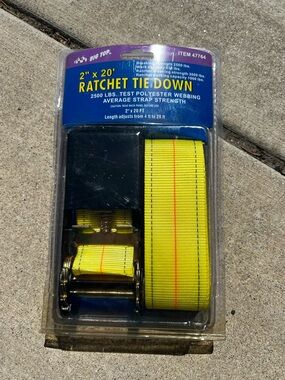 NWT Big Top Ratchet Tie Down Straps